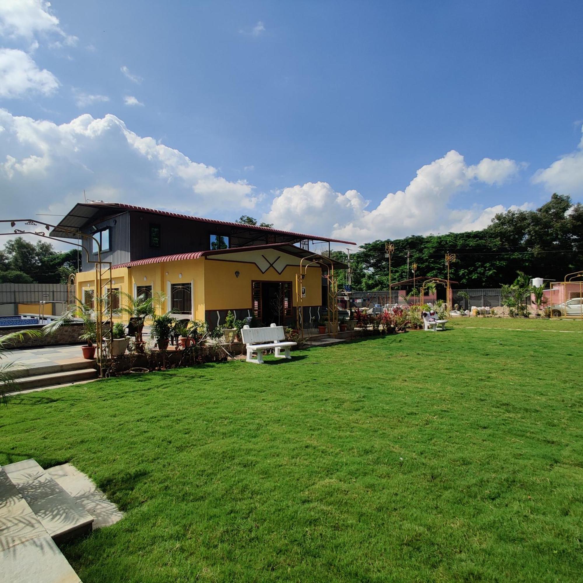 Kashmir Farmhouse - Hyderabad Villa Exterior foto
