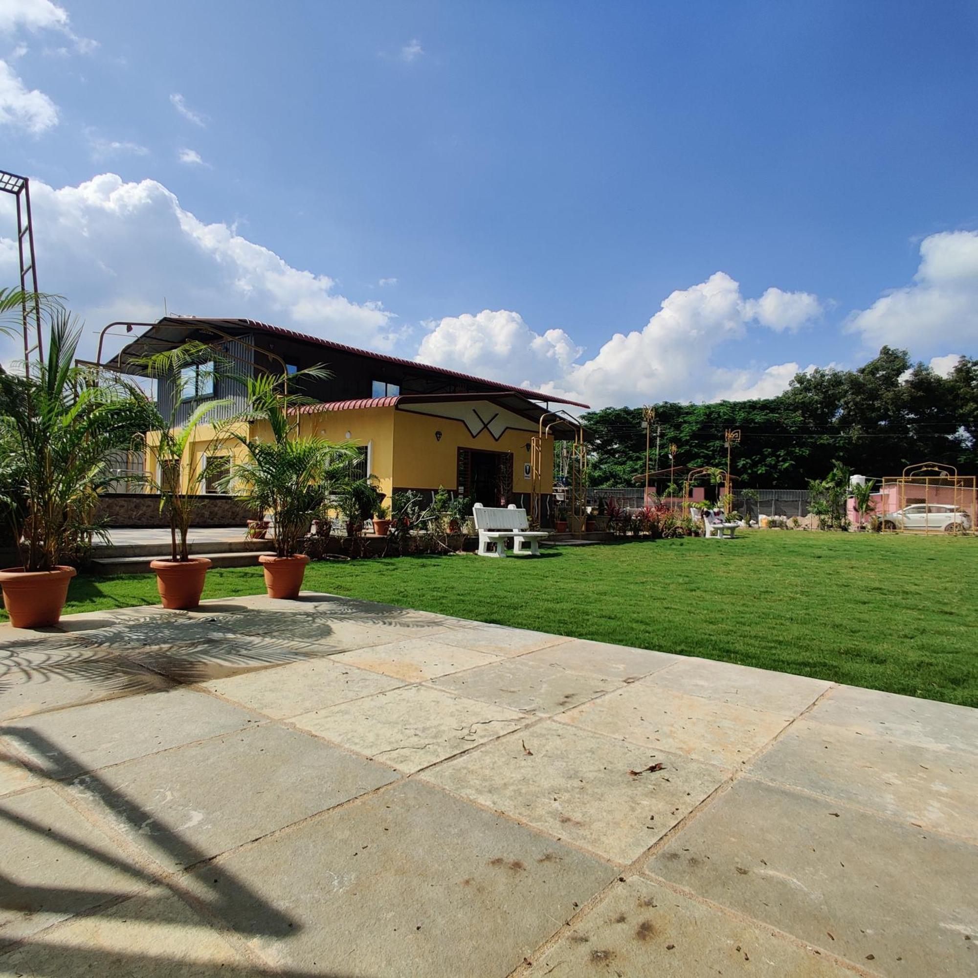 Kashmir Farmhouse - Hyderabad Villa Exterior foto